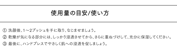 モイストゲルプラス 使い方